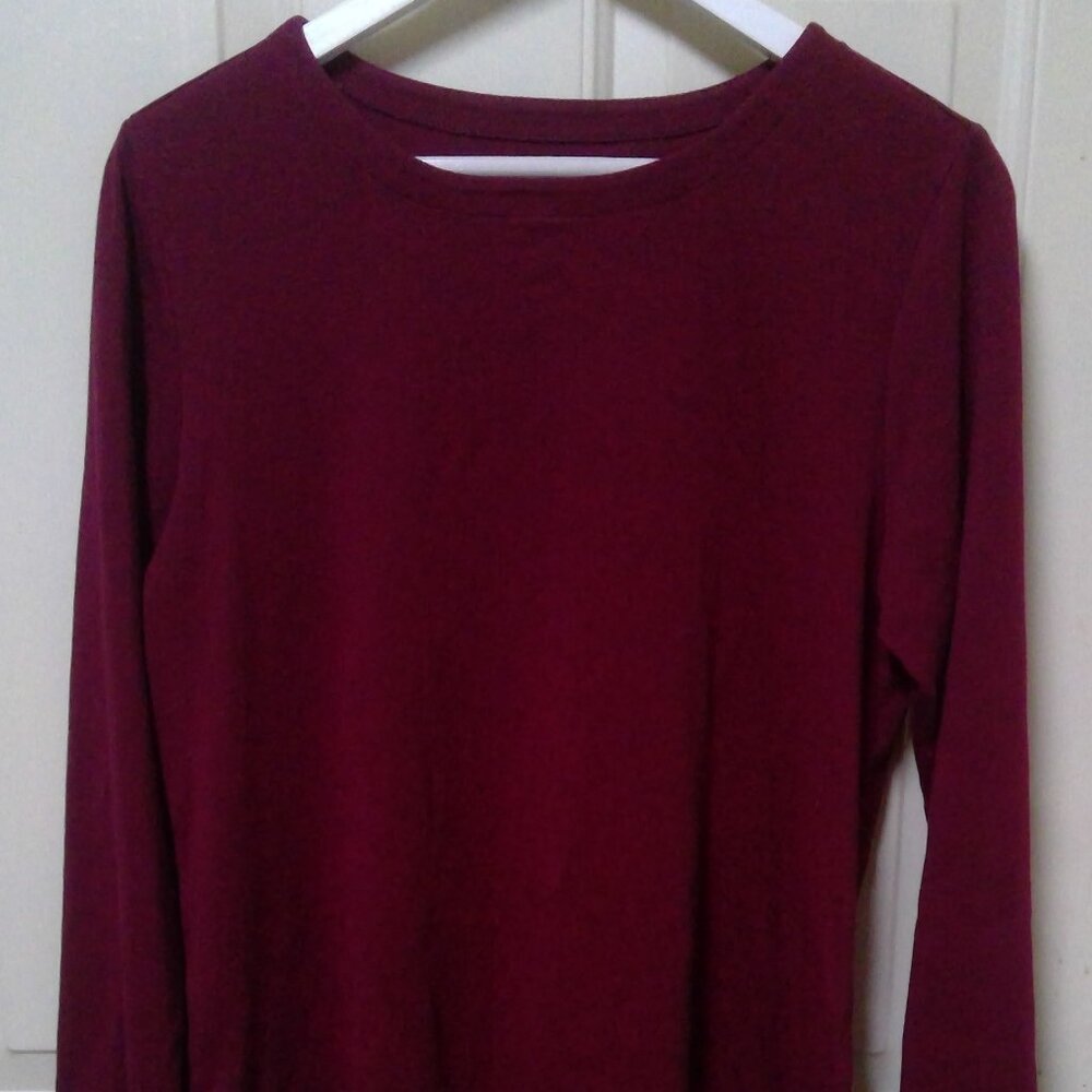 j jill pima cotton womens longsleeve